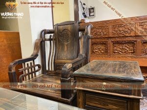 bộ bàn ghế Tần Lan gỗ Mun hoa (4)
