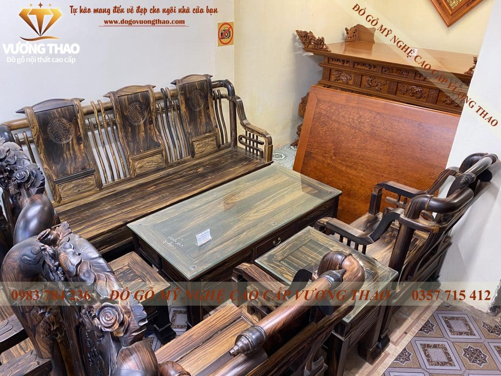 bộ bàn ghế Tần Lan gỗ Mun hoa (9)