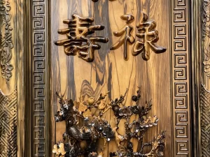 tranh tam đa gỗ mun hoa (324)
