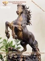 Tượng Nhất Mã Phi Thiên gỗ (732)