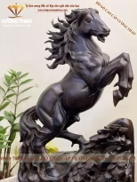 Tượng Nhất Mã Phi Thiên gỗ (733)