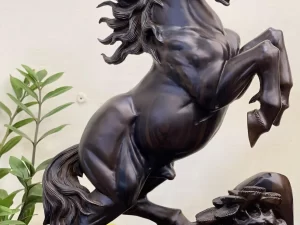 Tượng Nhất Mã Phi Thiên gỗ (733)