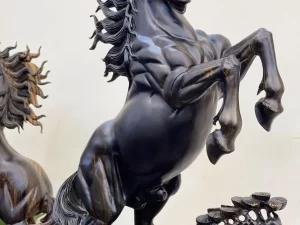 Tượng Nhất Mã Phi Thiên gỗ (734)