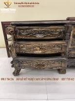 kệ tivi hoàng gia gỗ mun hoa (1030)