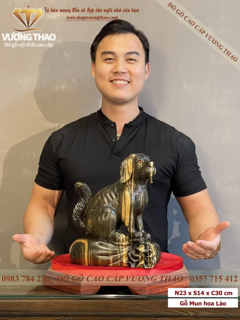 tượng chó gỗ (1741)