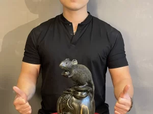 tượng chuột gỗ (1736)