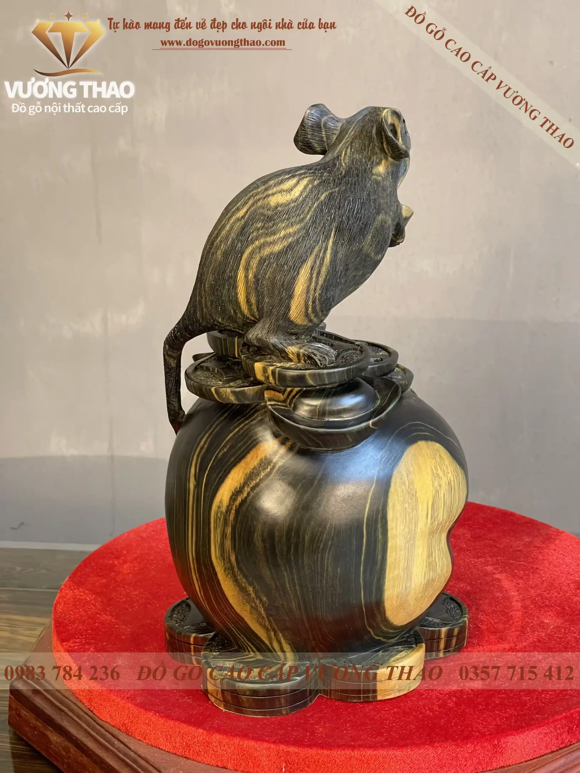 tượng chuột gỗ (1740)