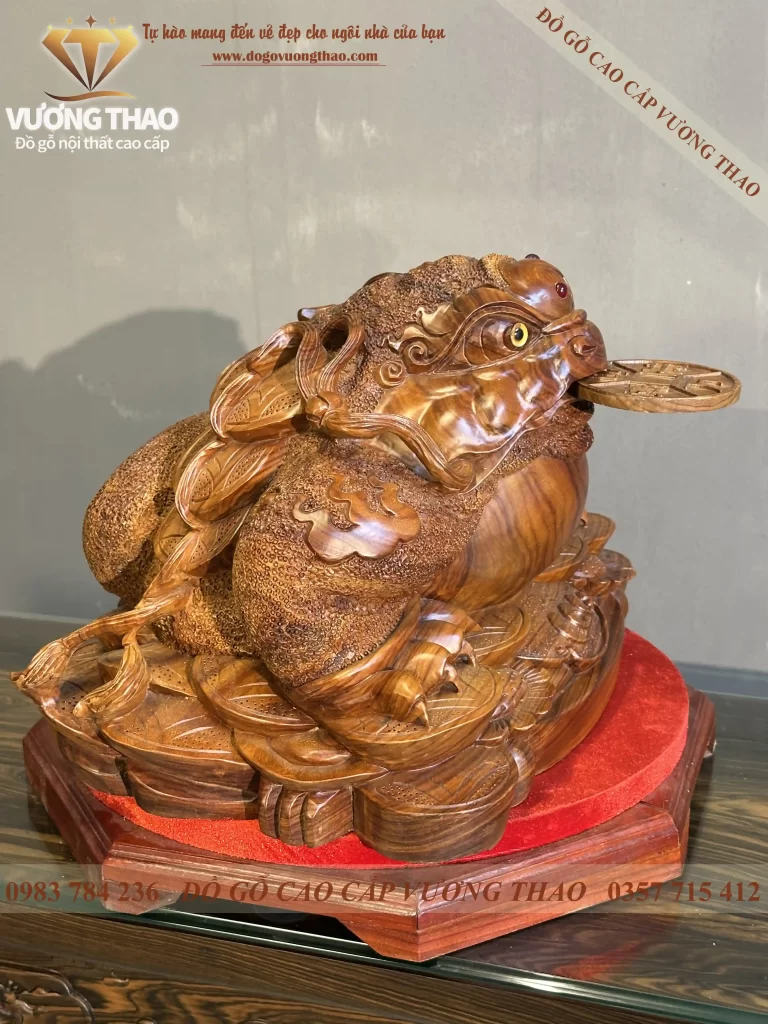 tượng cóc thiềm thừ gỗ (1853)