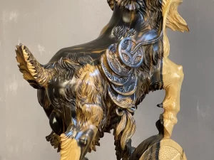 tượng dê gỗ (1728)