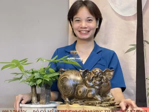 tượng heo gỗ (1544)