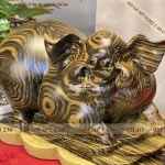 tượng heo gỗ (1545)