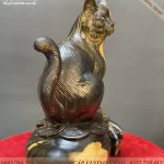 tượng mèo gỗ (144)