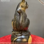 tượng mèo gỗ (146)