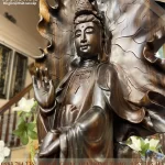 tượng phật quan âm gỗ (710)