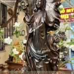 tượng phật quan âm gỗ (711)