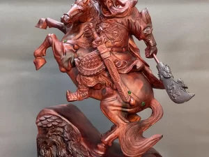 tượng quan công cưỡi ngựa (484)