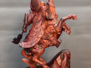 tượng quan công cưỡi ngựa (486)