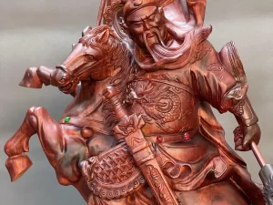 tượng quan công cưỡi ngựa (487)