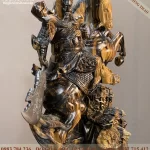 tượng quan công cưỡi ngựa (641)