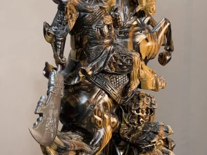 tượng quan công cưỡi ngựa (641)