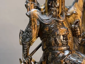 tượng quan công cưỡi ngựa (642)