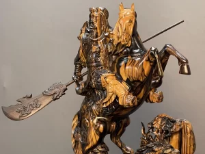 tượng quan công cưỡi ngựa (643)