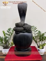tượng rắn gỗ (786)