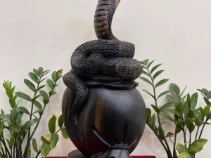 tượng rắn gỗ (787)