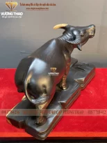 tượng trâu gỗ (1002)