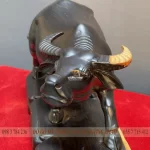 tượng trâu gỗ (1004)
