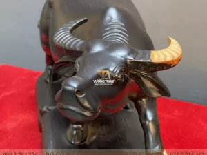 tượng trâu gỗ (1004)