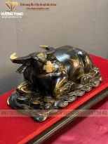 tượng trâu gỗ (1042)