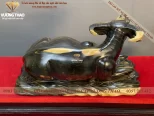 tượng trâu gỗ (1044)