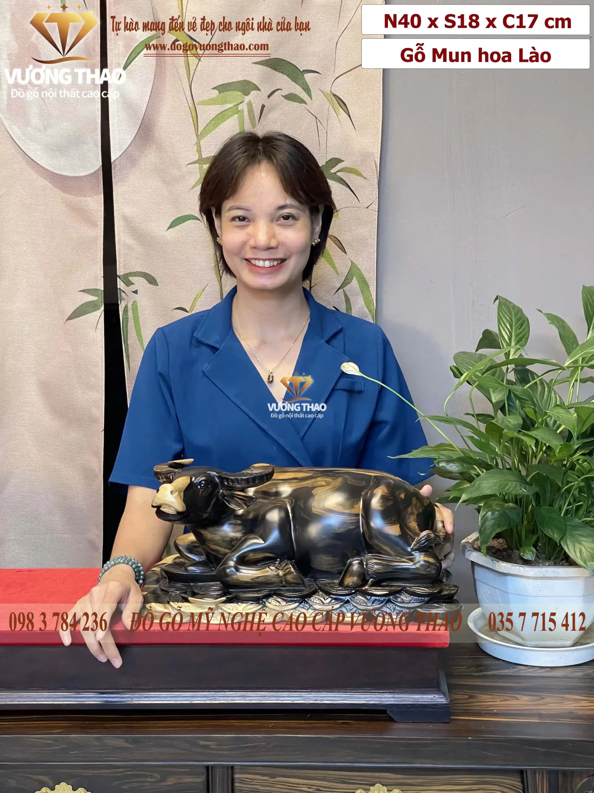 tượng trâu gỗ (1539)