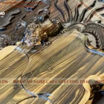 khay trà gỗ mun (533)