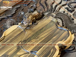 khay trà gỗ mun (533)