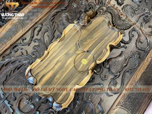 khay trà gỗ mun (535)