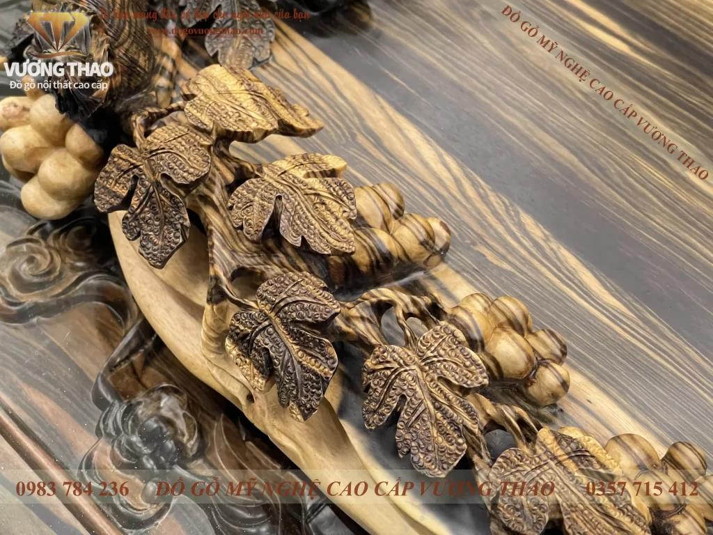 khay trà gỗ mun hoa (1681)