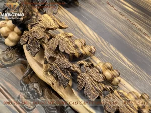 khay trà gỗ mun hoa (1681)