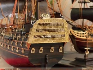 mô hình thuyền buồm gỗ (1403)
