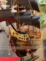 mô hình thuyền buồm gỗ (1405)