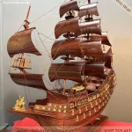 thuyền buồm gỗ (825)