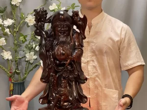 tượng gỗ ông thọ (372)