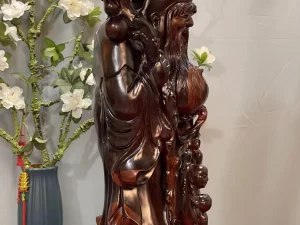 tượng gỗ ông thọ (375)