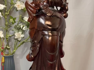 tượng gỗ ông thọ (376)