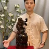 tượng khỉ gỗ (381)