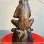 tượng khỉ gỗ mun hoa (1799)