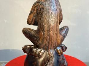 tượng khỉ gỗ mun hoa (1799)