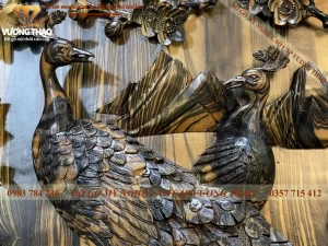 tranh phu thê viên mãn gỗ (395)