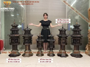 đèn thờ bằng gỗ (401)